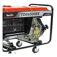 Gerador Diesel 5.5kw Partida Manual - Tdg6500bx Toyama