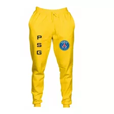 Calça Moletom Infatil Juvenil Time Europa Psg 6a16 Logo Azul