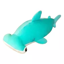 Pelucia Tubarão Martelo 75 Cm Boneco Animal Baleia Golfinho