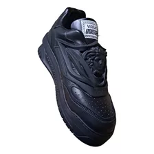 Tenis Versace Medusa Para Hombre 27 Mx Negro Premium Akuus