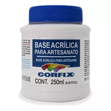 Base Acrílica Para Artesanato 250ml Corfix