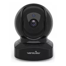 Cámara Seguridad Wifi 1080p Hd Wansview Interior Bebés Masco Color Black