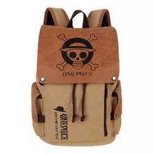 Mochila Impermeable De One Piece Mochilas Escolares De Moda Color Monkey D. Luffy