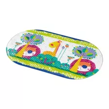 Tapete P/ Banho Bebe Infantil Antiderrapante Safari Multikid