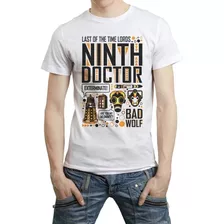 Dr Who Ninth Doctor Bad Wolf Playera