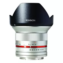 Lente Rokinon Mf Rk12m-fx-sil 12mm F2.0 Fujifilm X-mount