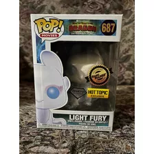 Funko Pop! Light Fury Glitter Exclusivo Hot Topic