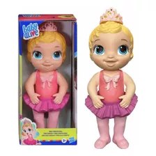 Boneca Baby Alive Doce Bailarina Rosa Loira 26cm 3+ Hasbro