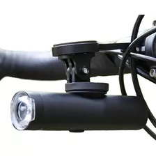 Farol Bike Suporte Garmin Gopro 1200 Lumens Guidão Integrado