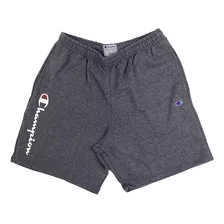 Bermuda Champion Moletom Fleece Script Granite