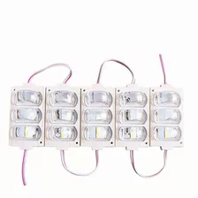 Modulo Led 9038 3led Luz C/lupa 12v Alto Potencia Ip68 X50