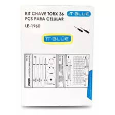Kit Ferramentas Para Reparo De Celular Tablet Notebook 36pcs