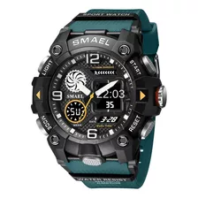 Dual Display Multi Function Waterproof Electronic Watch