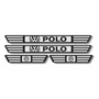 Sticker Proteccin De Estribos Puertas Volkswagen Polo