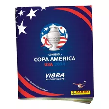 Panini Copa America Usa 2024 Pack Album + 50 Sobres Figuritas