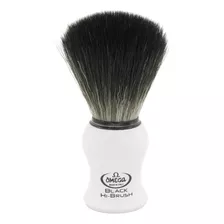 Pincel De Barbear Omega 0196745 Sintético Hi-brush Black
