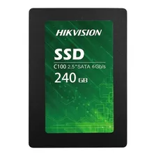 Kit 3 Ssd Interno De Disco Sólido De 240 Gb Hikvision Hs-ssd-c100, Cor Verde Escuro