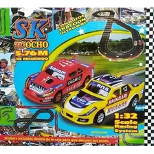 Pista De Autos Grande Tc Ocho Sk Scalextric Recorrido 5,76m