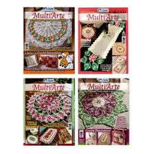 Kit 3 Revistas Crochê Barbante Tapete Cisne Multiarte 