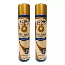 2 Hair Spray Fixador Para Cabelos Fixa Solto Aspa 400ml