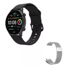 Relógio Smartwatch Haylou Solar Plus Ls16 Rt3 +pulseirametal