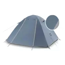 Carpa De Aluminio Naturehike Pro Series De 2 Plazas (modelo), Color Azul Oscuro