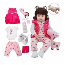 Muñecas Bebé Reborn Con Accesorios 100% Silicona / Oferta