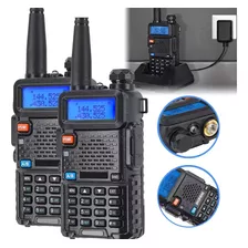 2 Pack Radios Walkie Talkie Recargable, Con Manos Libres