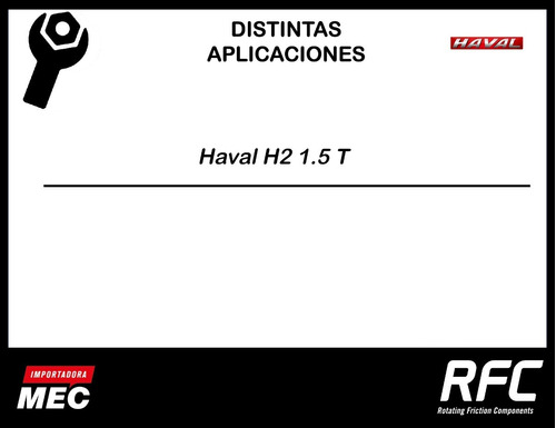 Kit Embrague Haval H2 1.5 Turbo Del 2020 A 2022 Foto 4