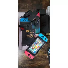 Nintendo Switch Pr0gr4m4d4 +256gb + Caja + Pro Controlleraaa