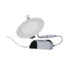 Lampara Empotrable Techo Bucaramanga Vl 6w Luz Dia Tecnolite 6ydled430mv65b Color Blanco