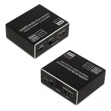 Extrator De Áudio 4k Hdmi Para Hdmi + Optical Spdif +p2