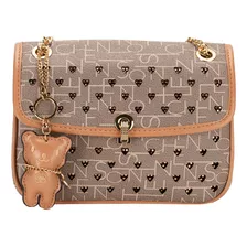 Bolsa Feminina Chenson - Cg83821 Cor Bege