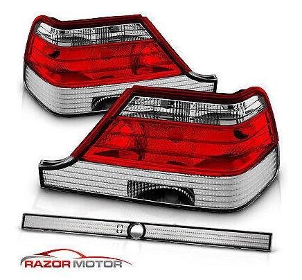 1995-1999 For Mercedes-benz W140 S-class Red Clear Tail  Rzk Foto 2