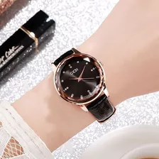 Reloj Dama Elegante Color Negro 