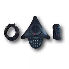 Audioconferência Polycom Soundstation 2 Com Visor+fonte 110v