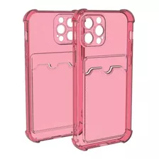 Capa Top Com Porta Cartão Compatível Para iPhone 13 Pro Max