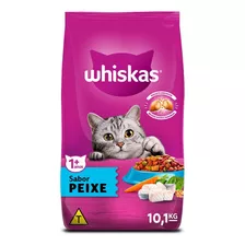 Ração Whiskas Gatos Adultos Sabor Peixe 10,1kg