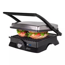 Grill Elétrico Multiuso Oster Inox Cor Preto/inox 110v