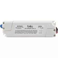 Brilia - Driver Led 12w 1a Bivolt Ip20 Uso Interno - 435823