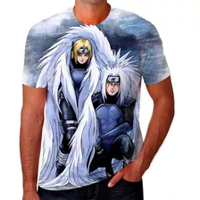 Camiseta Camisa Jiraya Sennin Naruto Shippuden Anime 08