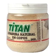 Levadura Natural Titan En Copos X 200 Grs Sin Tacc - Dw