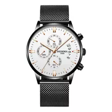 Relojes Dedima Chronograph Luminous De Acero Inoxidable