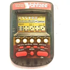 Electronic Handheld Yahtzee - Negro Claro