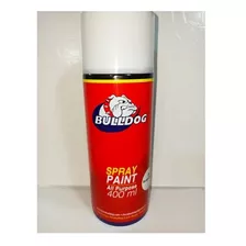 Pintura Bulldog En Spray Profesional 400 Ml Blanco Mate