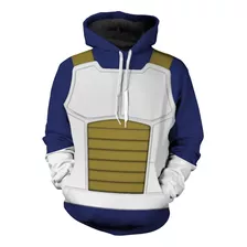 Sudadera Con Capucha Chamarra Anime Dragon Ball Vegeta