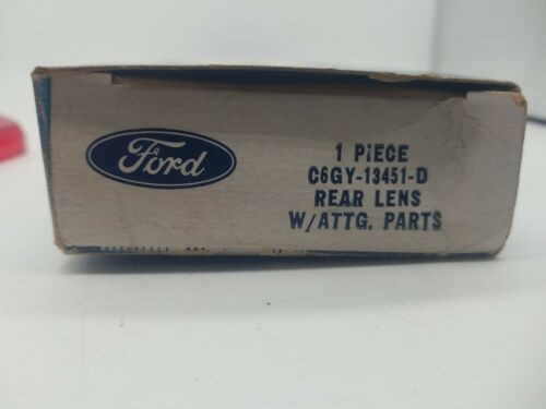 Nos Oem Ford 1966 Mercury Comet Tail Light Lens Cyclone  Ppx Foto 2