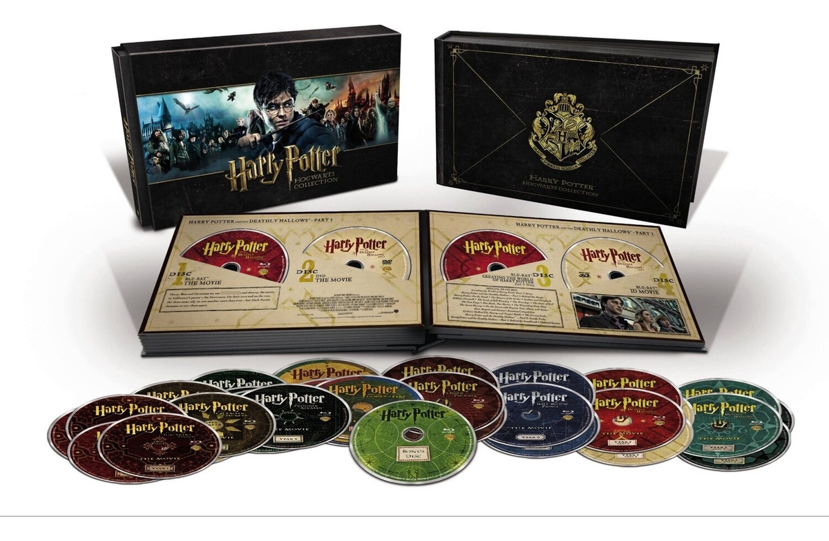 Harry Potter - Hogwarts Collection - Boxset 31 Disc Blu Ray