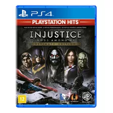 Injustice Gods Among Us Ps4 Playstation Hits Mídia Física