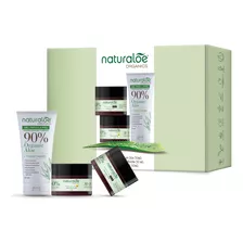 Set Naturaloe Crema De Día + Noche Antiage + Gel De Piel Tipo De Piel Todo Tipo De Piel